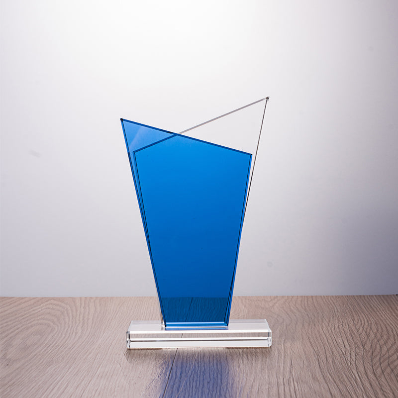 lSTA040011C-15 Longwin Slope Crystal Trophy