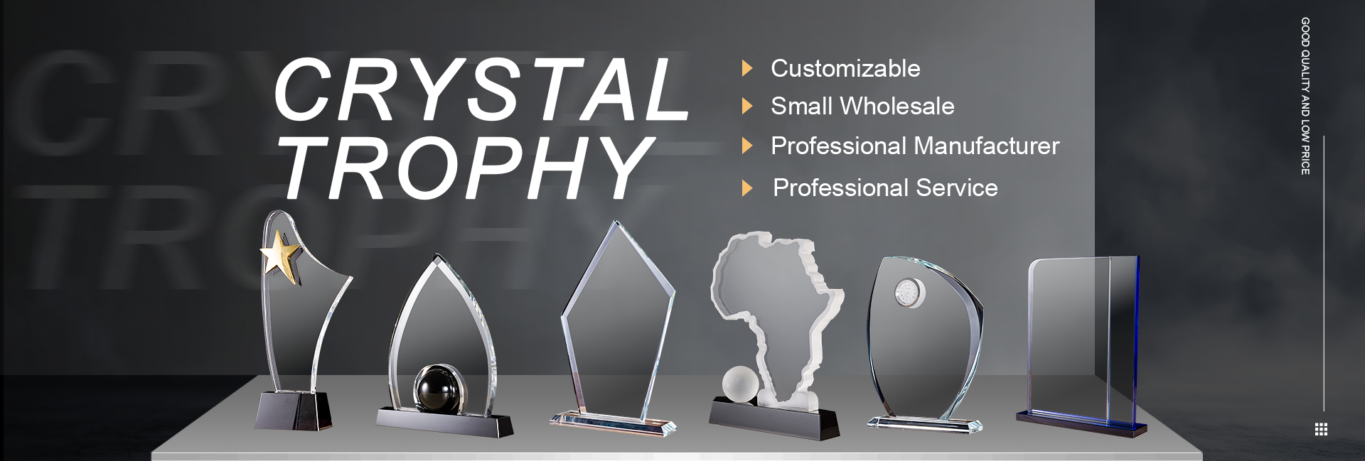 動画を読み込む: Production Process of Crystal Trophies