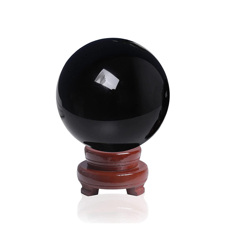 100mm crystal black ball