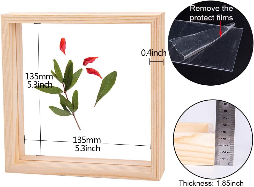 Square Wood Photo frame for Home Decoration