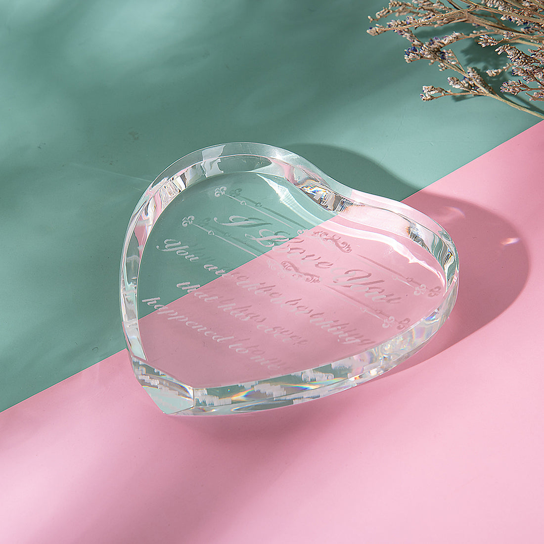 Longwin Heart-shaped Crystal Medal (Style 1)