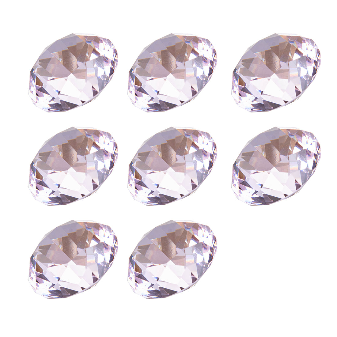 30mm Crystal Diamond Ornaments Centerpiece (8 Pieces/Set)