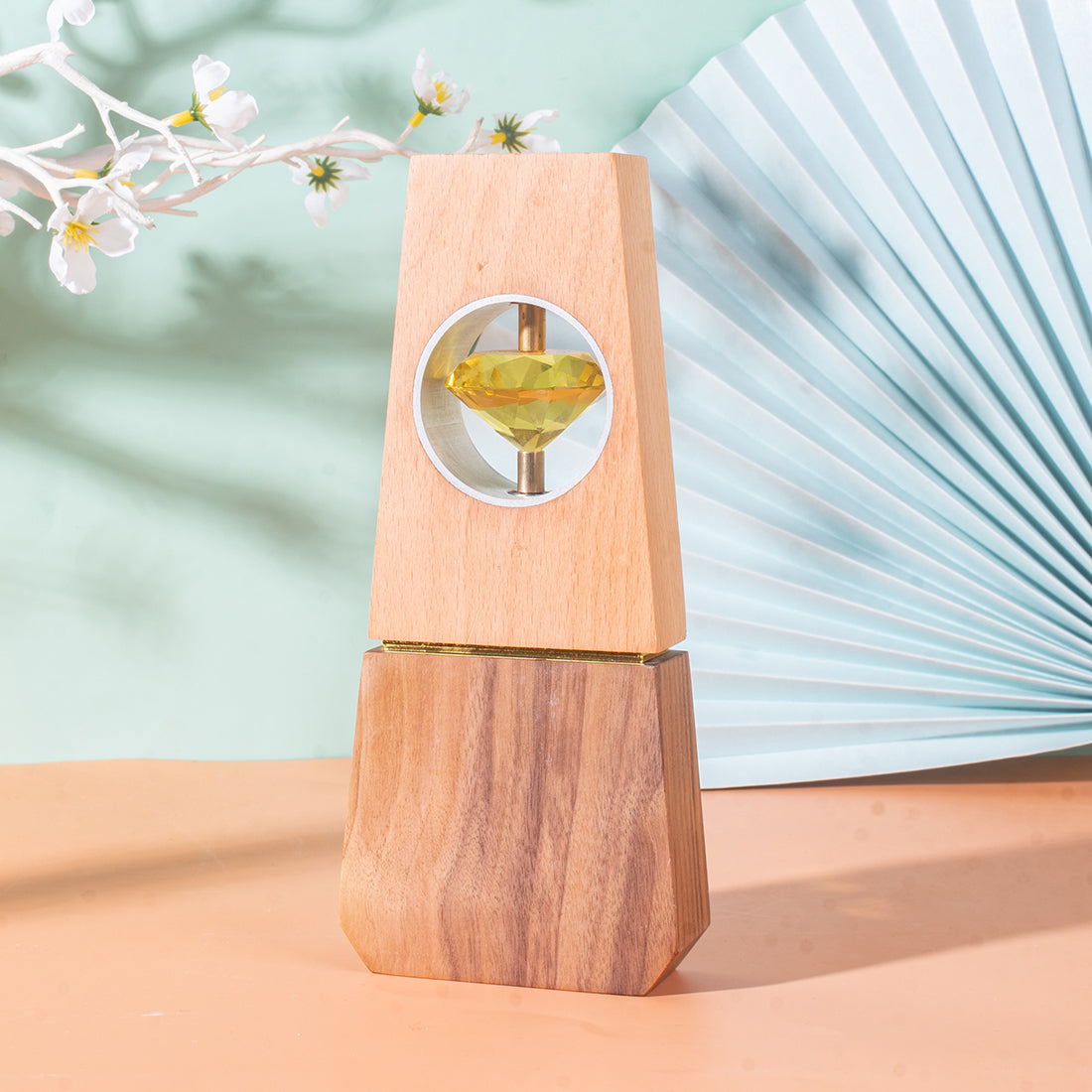 Longwin Trapezoidal Wooden Trophy